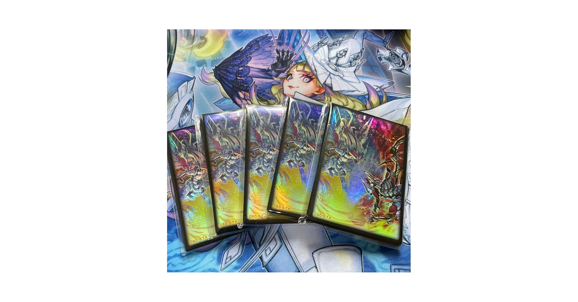 遊戯王　烙印デッキ　融合GS スリーブ付き 遊戯王 烙印デッキ 融合GS スリーブ付き